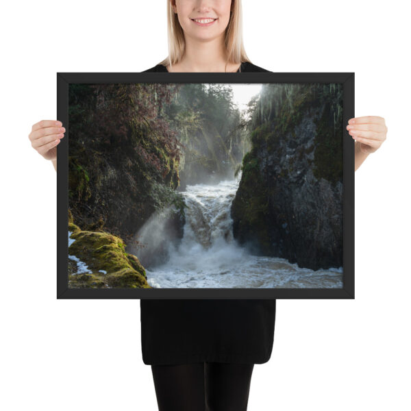 Waterfall at Englishman River Park