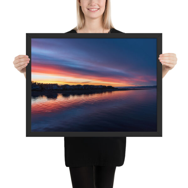 French Creek Marina Sunset in Parksville, BC