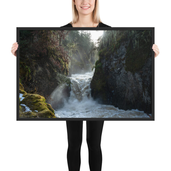 Waterfall at Englishman River Park