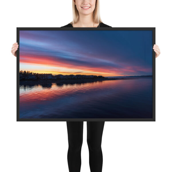 French Creek Marina Sunset in Parksville, BC