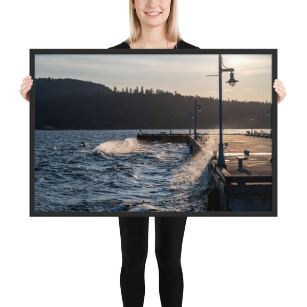 Alberni Harbour Quay at Sunset - Port Alberni, BC